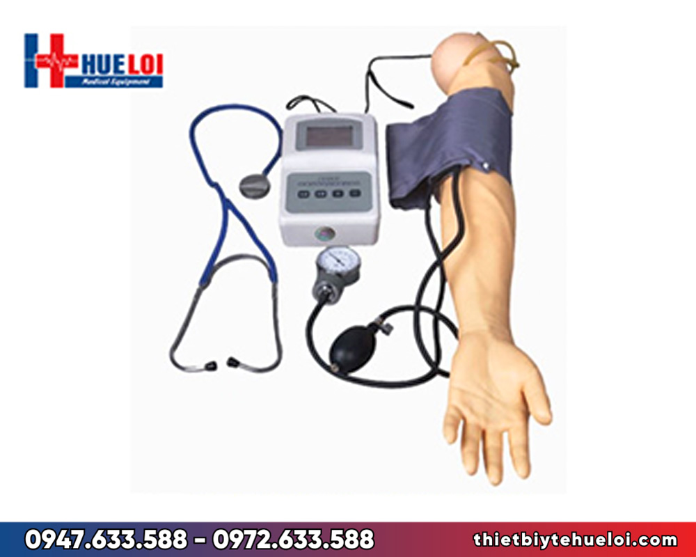 Mô hình đo huyết áp và tiêm truyền tĩnh mạch